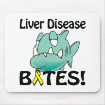 Liver Disease BITES Mouse Pad