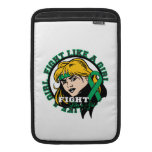 Liver Disease Fight Like A Girl Attitude ipad sleeves