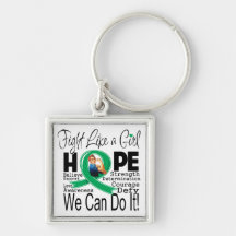 Liver Disease Fight We Can Do It Key Chains