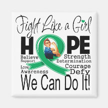 Liver Disease Fight We Can Do It Magnet