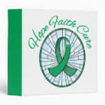 Liver Disease Hope Faith Cure Awareness Binder