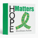 Liver Disease Hope Matters Jeweled Ribbon Binder