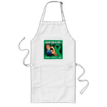 Liver Disease Rosie Riveter - Fight Like a Girl Aprons
