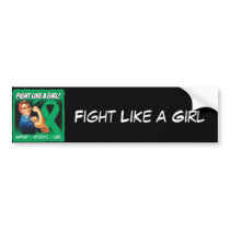 Liver Disease Rosie Riveter - Fight Like a Girl Bumper Stickers