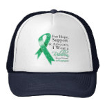 Liver Disease Support Hope Awareness hats