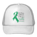 Liver Disease Support Hope Awareness hats
