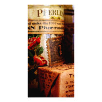 Liver Pills in General Store Custom Photo Card