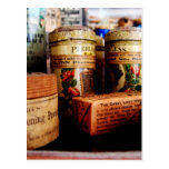Liver Pills in General Store Postcard
