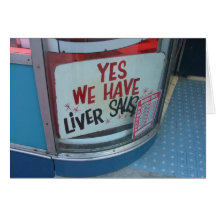 Liver Sausage Card