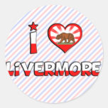 Livermore, CA Round Sticker