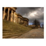 Liverpool Central Library in William Brown St Postcard