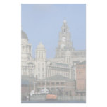 Liverpool city skyline, England, U.K. Stationery Paper