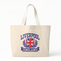 Liverpool England Canvas Bags