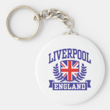 Liverpool England Key Chains