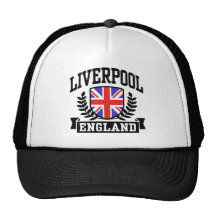 Liverpool England Trucker Hat