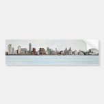 Liverpool Skyline Bumper Sticker