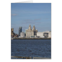 Liverpool Skyline Card