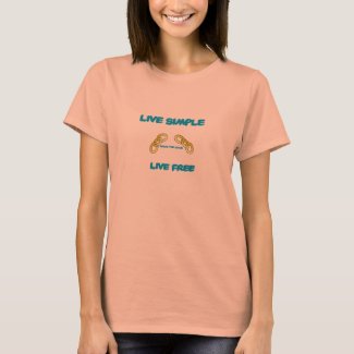 LiveSimpleLiveFree shirt