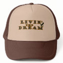 Livin the Dream hats by LBHolland Livin the Dream hats