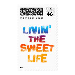 LIVIN THE SWEET LIFE STAMP