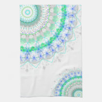 Living 2 Green Mandala kaleidoscop kitchen towel kitchen towels