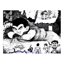 LIVING A BOY'S ADVENTURE TALE-BY CHARIS DONDELI posters