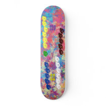LIVING A DREAM Micah Wagner Color Fall Skate Board