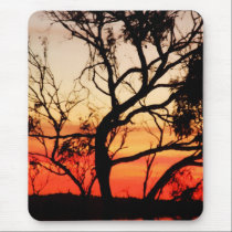 Living Art : Sunset Nature Silhouette Mousepad mousepads