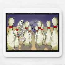 Living Bowling Will Funny Gift, Tees, Cards Etc mousepads