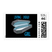 Living Dead Girl Coffin postage by Booforyou Living Dead Girl Coffin postage