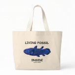 Living Fossil Inside (Coelacanth) Tote Bag
