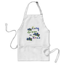 Living Green In Texas Apron