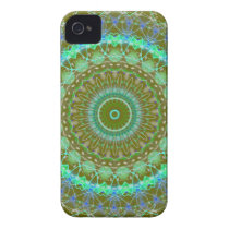 Living Green Mandala kaleidoscope iPhone 4 4s case casemate cases