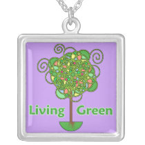 Living Green Necklace necklaces