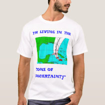 Living in the "Cone of uncertainty" SW FL version t-shirts