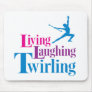 Living Laughing Twirling Mouse Mat