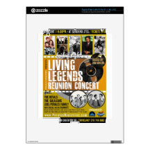 LIVING LEGENDS REUNION CONCERT POSTER iPad 3 SKIN