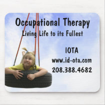 Living Life Mousepad by ID_OTA Living Life Mousepad