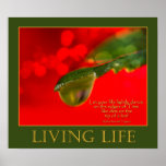 LIVING LIFE POSTER