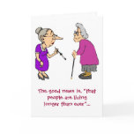 Living Longer-Birthday cards