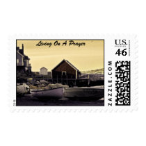 Living On A Prayer Postage Stamp by sruhs Living On A Prayer Postage Stamp