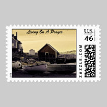 Living On A Prayer Postage Stamp stamps