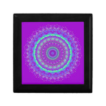 Living Purple Mandala kaleidoscope gift box gift boxes
