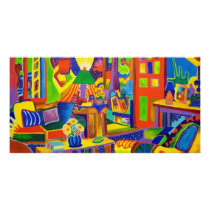 Living Room Magic photo cards
