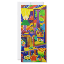 Living Room Magic rack cards