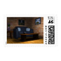Living Room postage