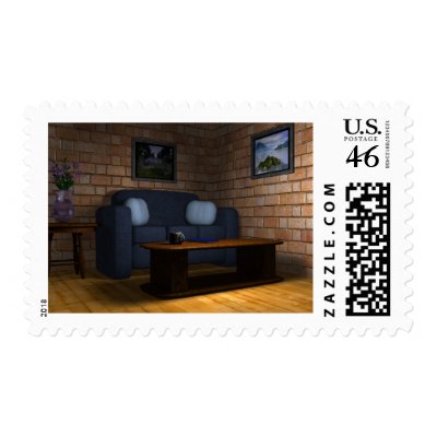Living Room Stamp by jasonmit
