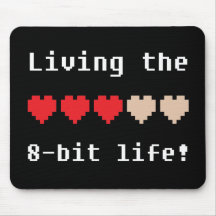 Living the 8-bit life mousepad