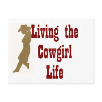 Living the Cowgirl Life postcards