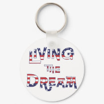 Living the Dream keychains by Vintage66 Living the Dream keychains